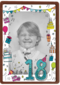 fotokaart 18 jaar geworden