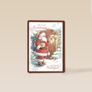 kerstkaart prettige kerstdagen en gelukkig nieuwjaar