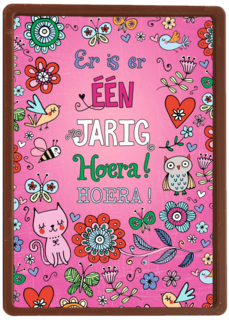er is er een jarig hoera