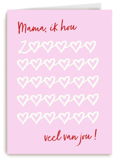 Moederdag hou zoveel van jou