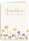 Veldbloemen condoleancekaart