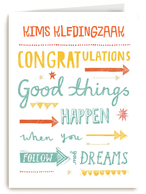 good things happen when you follow your dreams