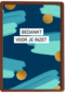 Bedankt kaart thuiswerken bedankt voor je inzet groen blauw