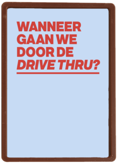 andC wanneer drive-thru