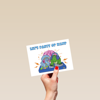 Toy Story let's party op kamp