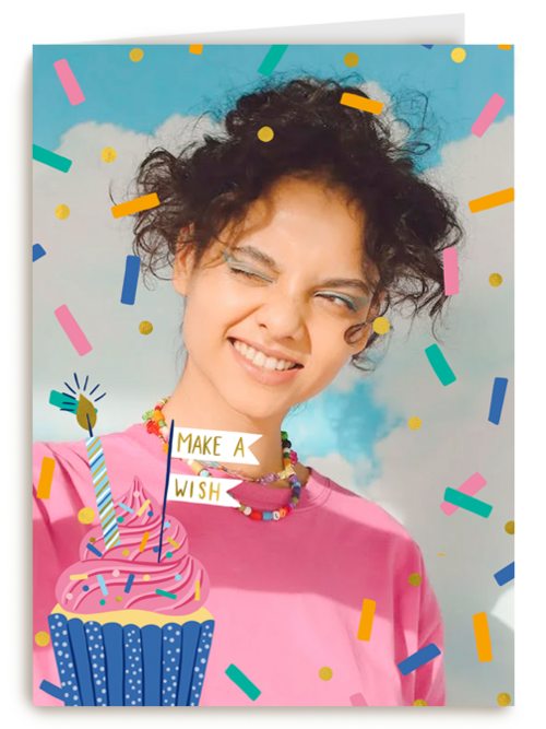Make A Wish birthday photo