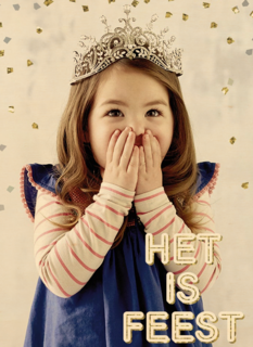het is feest met glitters