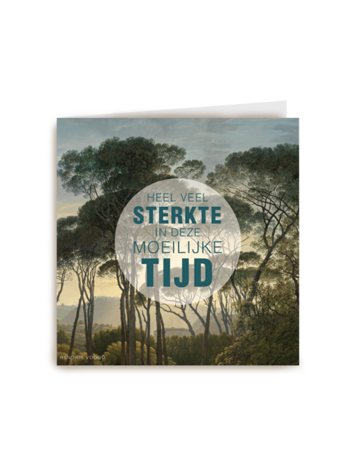 bomen veel sterkte in deze moeilijke tijd