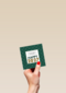 Happy 2027 Fotokaart Groen Met Witte Stippen