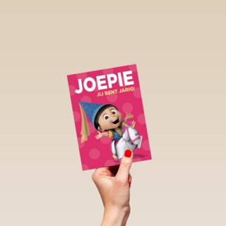 minions joepie jij bent jarig agnes