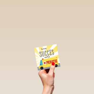 Succes met je operatie