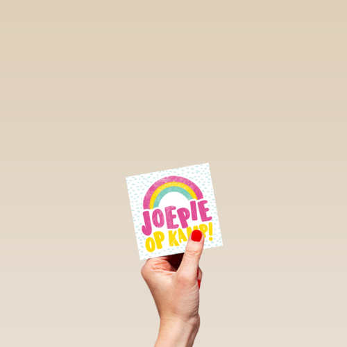 joepie op kamp regenboog