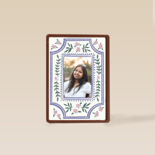 Fotokaart Fotolijst Bloemen