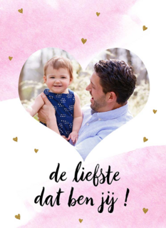 Valentijn fotokaart fot in hartvorm