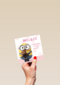 hello welcome to the word minion kaart dochter