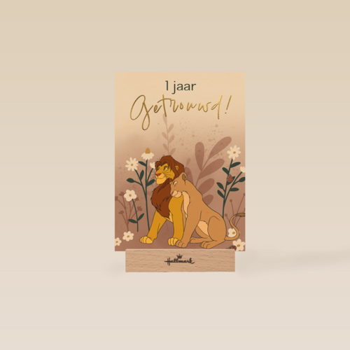 Lion King getrouwd
