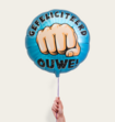 Ballon Gefeliciteerd Ouwe Multi