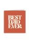 Vaderdagkaart best dad ever