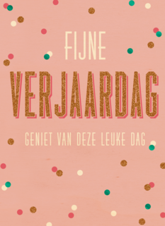 verjaardag kaart vrouw fijne verjaardag geniet van deze leuke dag