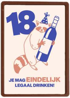 18 je mag eindelijk legaal drinken