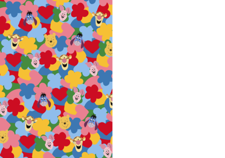 Winnie The Pooh Happy Birthday red