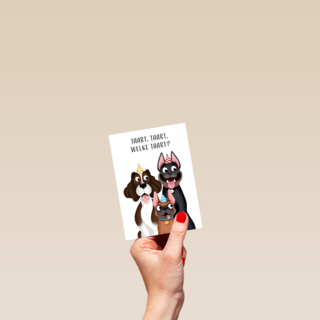 Verjaardagskaart Grappig Taart taart welke taart Folio