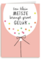 ballon met confetti