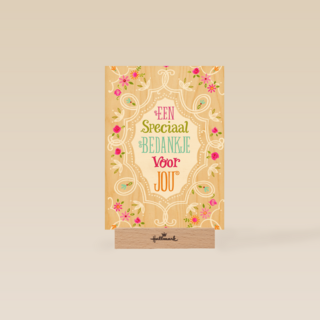 bloemetjes speciaal bedankje voor jou