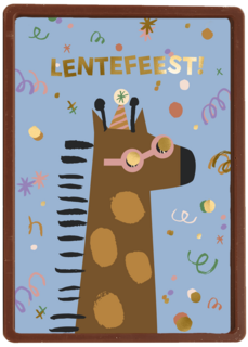 Lentefeest giraf
