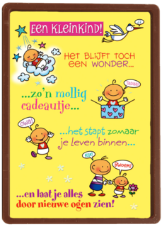 een kleinkind blijft een wonder