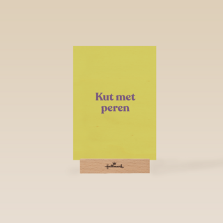 Kut met peren andC