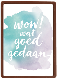 watercolor wow wat goed gedaan