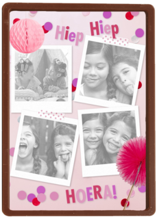 4 fotos roze slingers