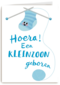 hoera hoera een kleinzoon geboren