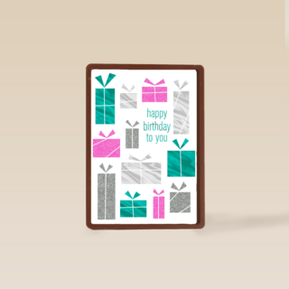 happy birthday to you cadeautjes kaart