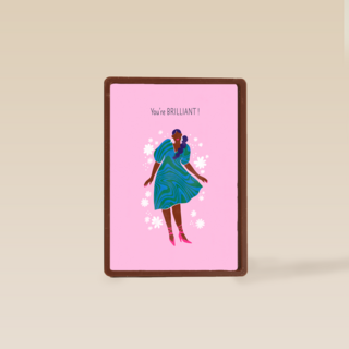 Complimentkaart you are brilliant