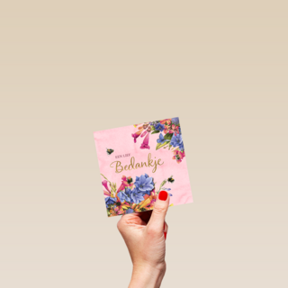 Marjolein Bastin Lief Bedankje Roze