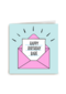 roze envelop happy birthday babe