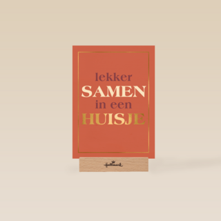 Samenwonen kaart lekker samen