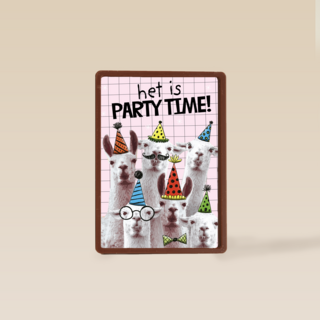 het is weer partytime met deze lamas