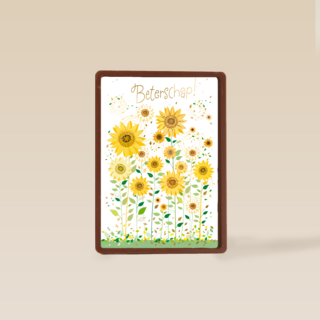 beterschap kaart klassiek zonnebloemen turnowsky