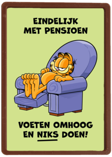 Garfield met pensioen