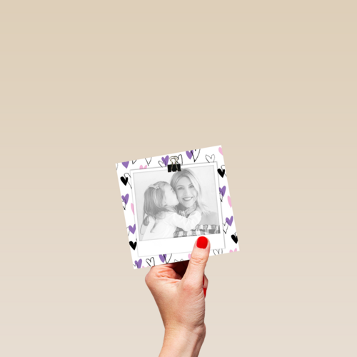 een dikke kus voor jou fotokaart