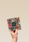 Nieuwe woning kaart New home met bloemen
