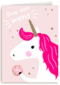 een wens van een eenhoorn met donut