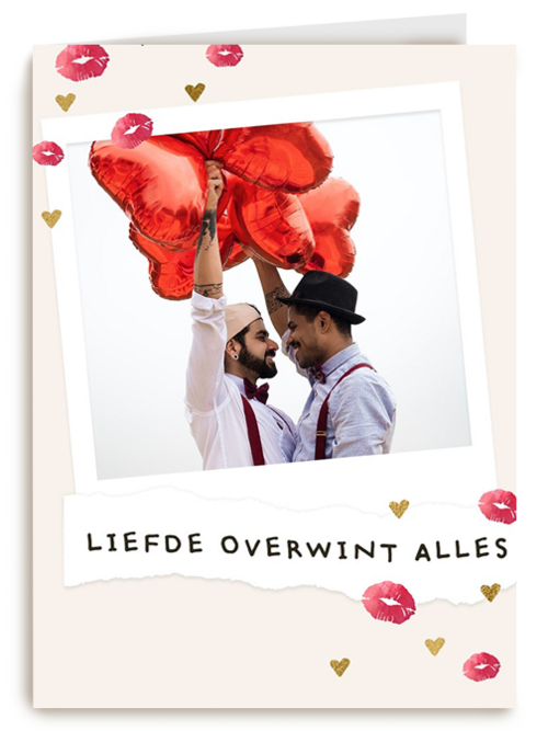 valentijnskaart foto liefde overwint alles