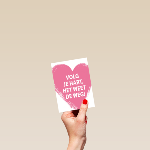 Sterktekaart volg je hart