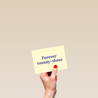 Verjaardagskaart man vrouw Forever twenty three