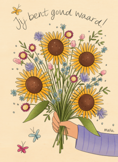 Jij bent goud waard Matia