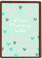 moederdag kaart lieve mommy to be